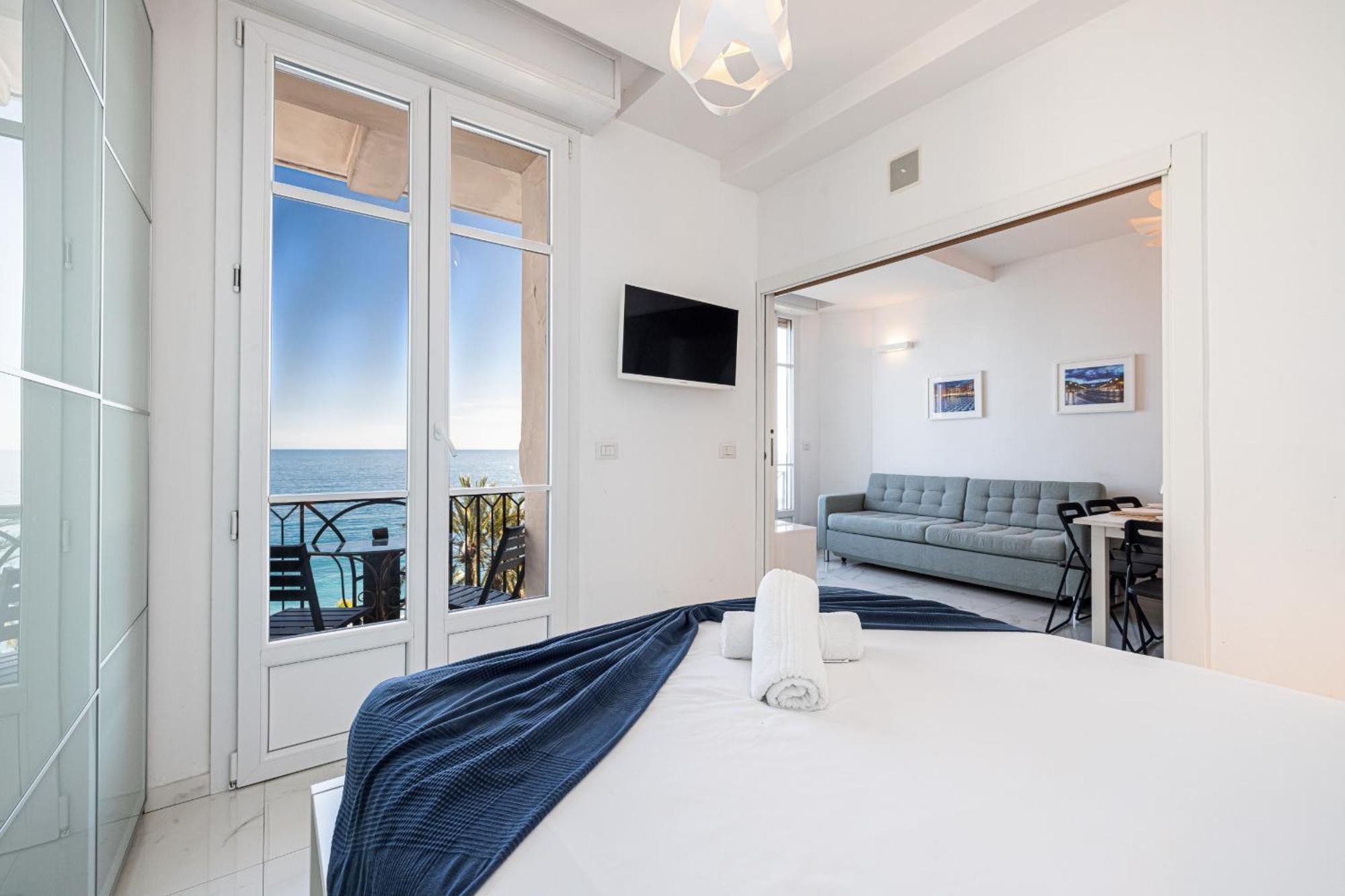 Sea View - 2 Bdr Promenade Des Anglais Nice Exteriér fotografie
