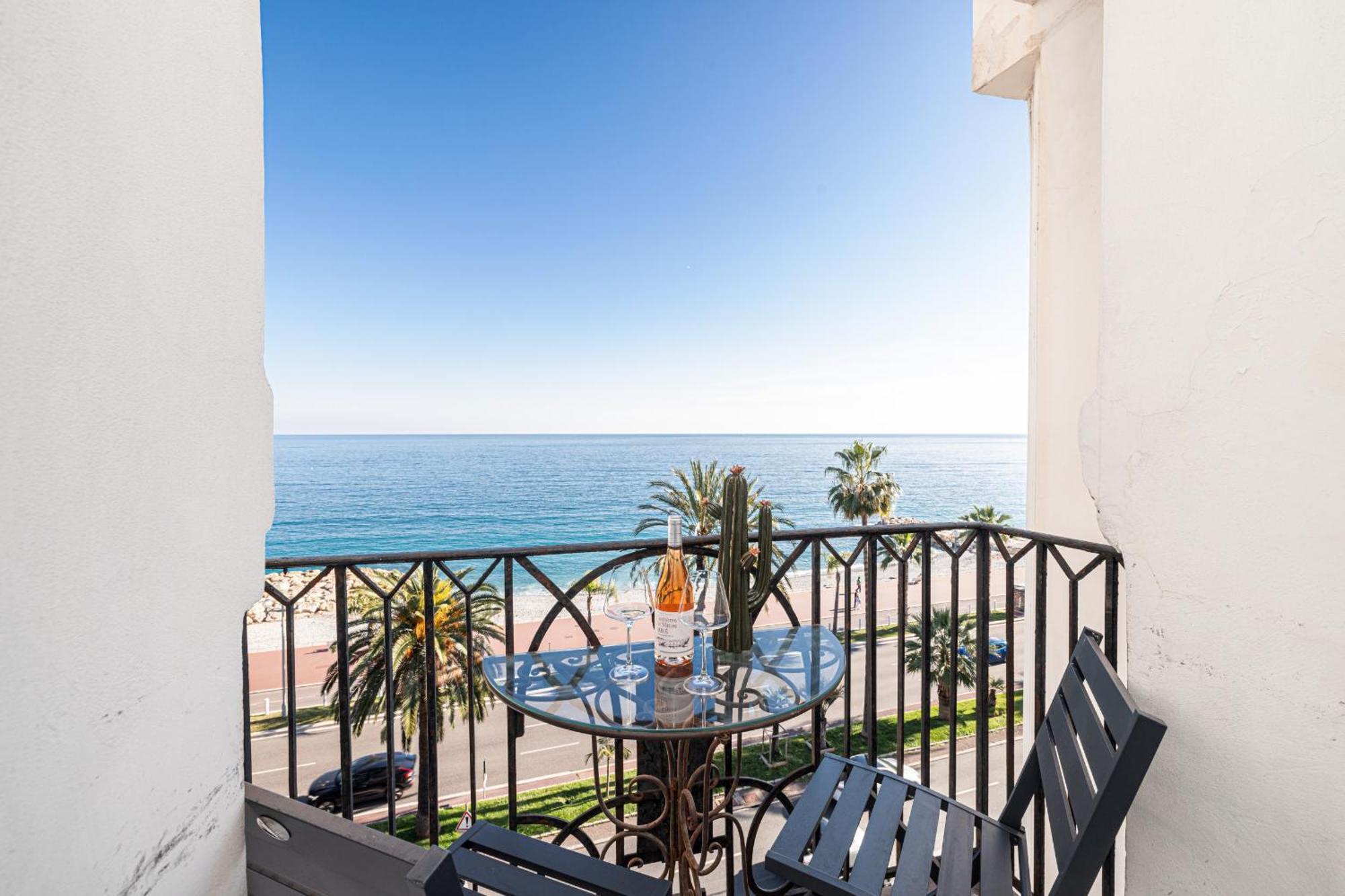 Sea View - 2 Bdr Promenade Des Anglais Nice Exteriér fotografie